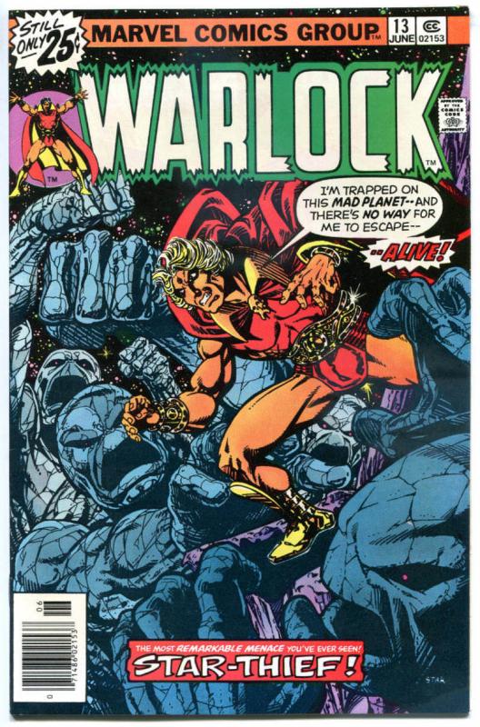 WARLOCK #13, VF+, Power of, Jim Starlin, Star Thief, 1972, Bronze age, Marvel