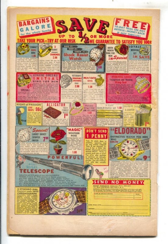 Billy The Kid Adventure #3  1951 - Toby  -G+ - Comic Book