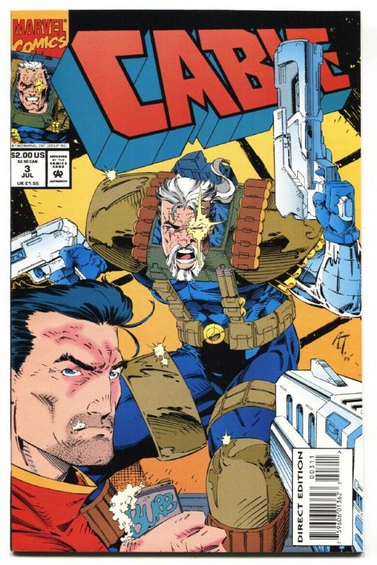 CABLE #3 comic book  1st appearance of WEASEL Deadpool movie 1993