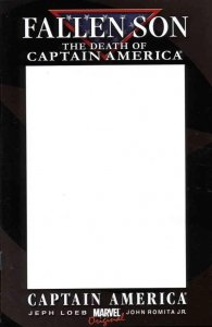 Fallen Son Death of Captain America #3 2007 Blank Cover C Marvel BL02