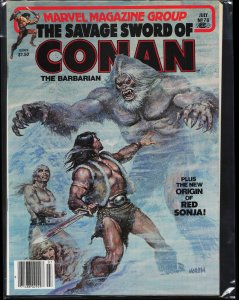 The Savage Sword of Conan #78 (1982) Conan