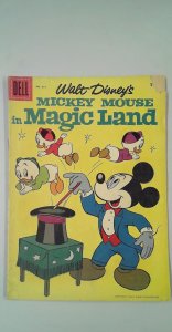 Four Color #819 (1957) MICKEY MOUSE IN MAGIC LAND GD
