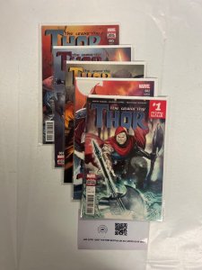 5 Thor Marvel Comic Books # 1 2 3 4 5 Avengers Defenders Thor Hulk 1 RC20