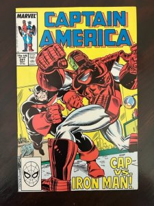 Captain America #341 Direct Edition (1988) - NM