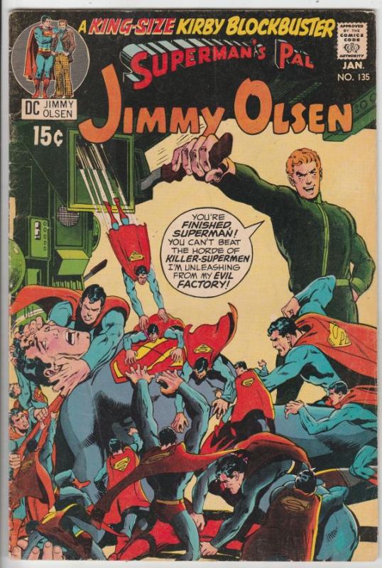 Superman's Pal Jimmy Olsen #135 (Jan-71) VG/FN Mid-Grade Jimmy Olsen