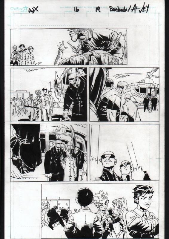 UNCANNY X-MEN #16-2012-ORIGINAL ART-PG 19-CHRIS BACHALO-MARVEL