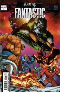 VENOM WAR FANTASTIC FOUR (2024 MARVEL) #1 CVR A DAVID BALDEON