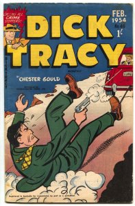 Dick Tracy #46 1954- Australian comic book VG/F