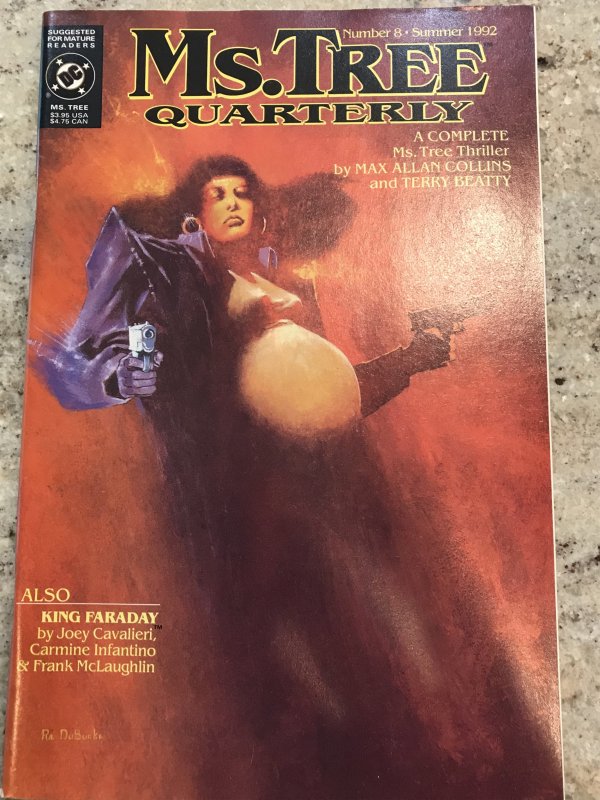 Ms. Tree Quarterly 8  VF  1992  Randy DuBurke Cover