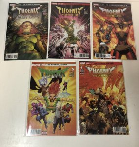 Phoenix Resurrection (2018) # 1-5 VF/NM Complete Set ~Marvel Comics | Rosenberg
