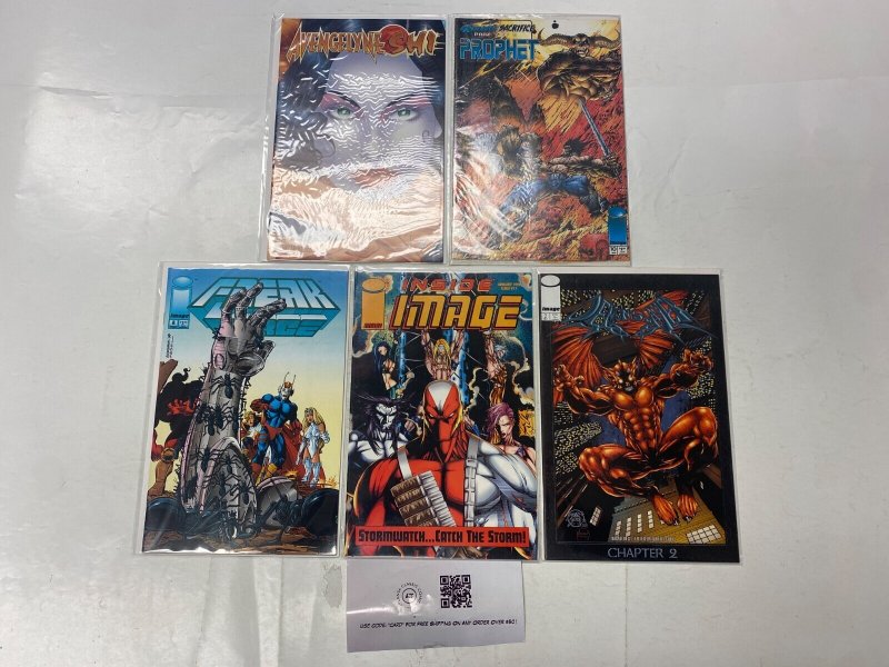 5 AVATAR comic book Avengelyne Shi Prophet Freak Force Inside Image 60 KM42