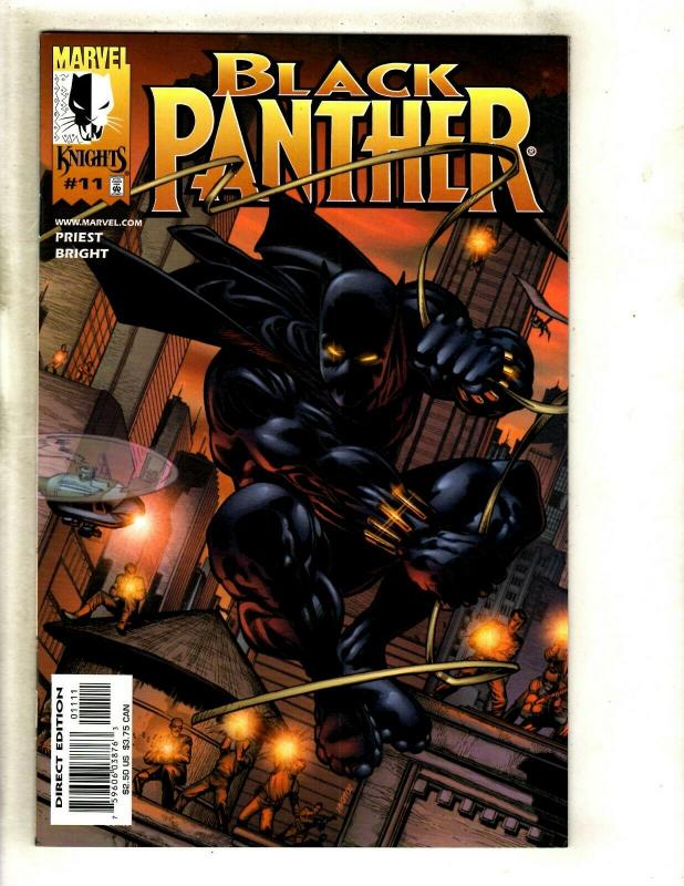 Lot Of 6 Black Panther Marvel Comic Books # 9 10 11 12 13 14 Wakanda GK2
