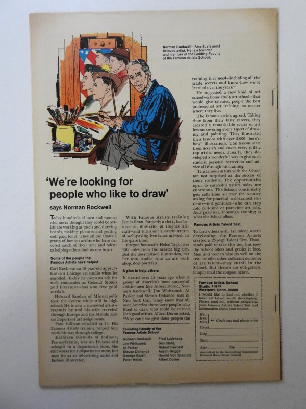 Captain America #109  (1969) VG+ Condition! Centerfold detached at bottom staple