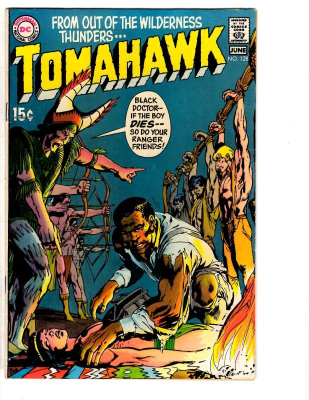 Tomahawk # 128 FN/VF DC Silver Age Comic Book Western Indians Neal Adams TP1