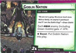 2019 Marvel Champions: Mutagen Formula - Goblin Nation