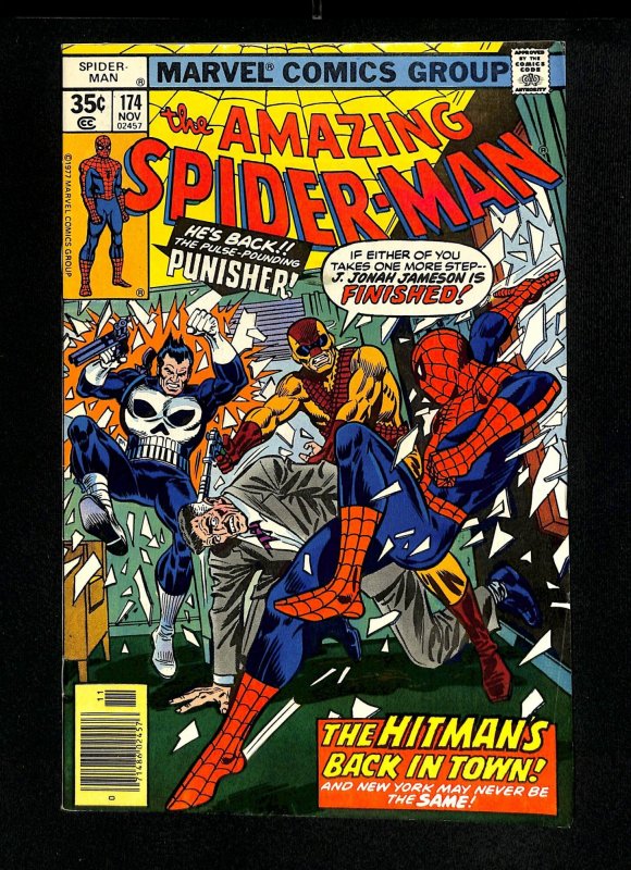 Amazing Spider-Man #174 Whitman Variant Punisher!