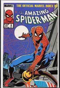 The Official Marvel Index to the Amazing Spider-Man #8 (1985) Spider-Man