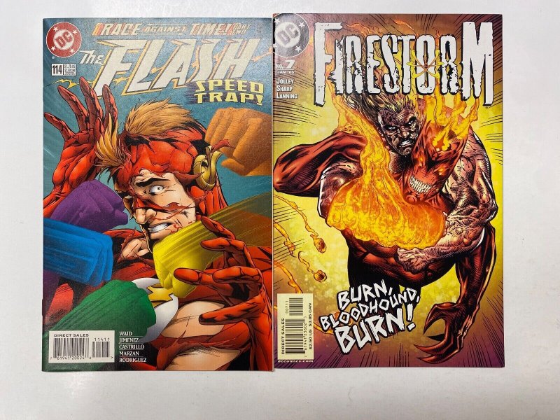 3 DC comic books Flash #114 Firestorm #7 8 51 KM17