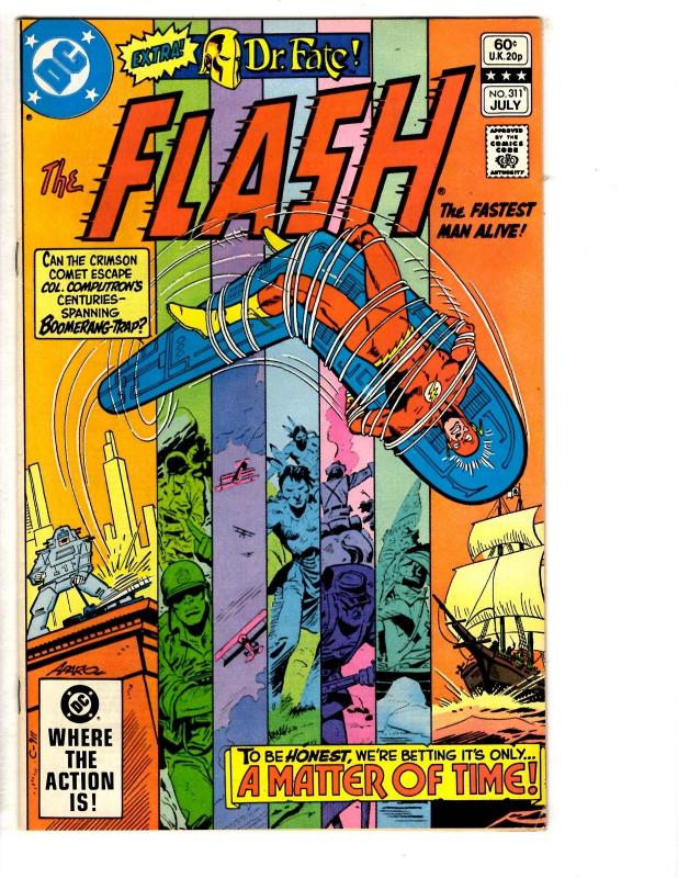 4 The Flash DC Comic Books # 230 234 310 311 Green Lantern Dr. Alchemy WT14