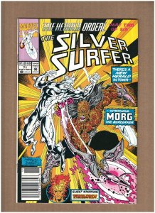 Silver Surfer #71 Newsstand Marvel Comics 1992 GALACTUS, vs. MORG VF+ 8.5