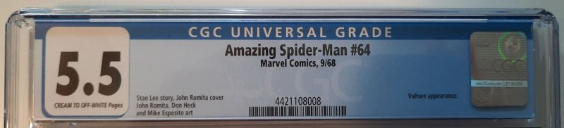 The Amazing Spider-Man #64 (1968)