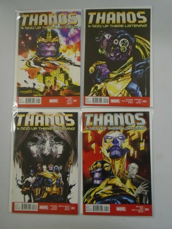 Thanos A God Up There Listening set #1-4 NM (2014)