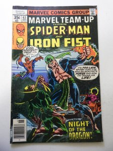 Marvel Team-Up #63 (1977) FN Condition