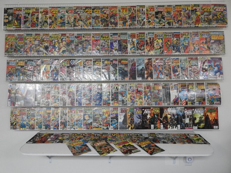 Huge Lot 140+ Comics W/ Avengers, Thor, Power Man+ Avg Fine- Condition!