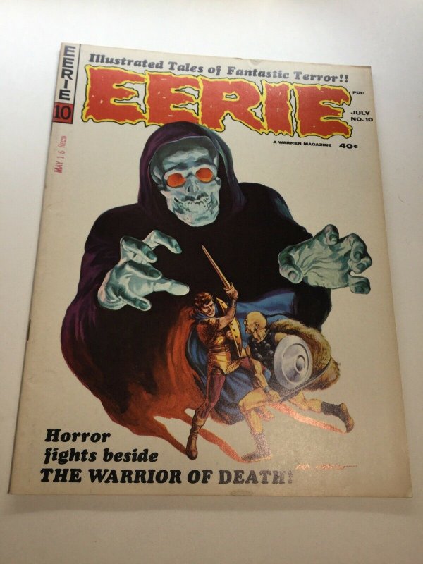 Eerie 10 Vf- Very Fine- 7.5 Magazine 1967