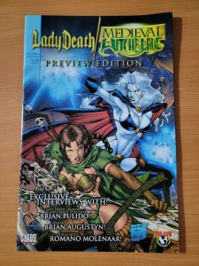 Lady Death / Medieval Witchblade Preview #1 ~ NEAR MINT NM ~ 2001 Chaos Comics