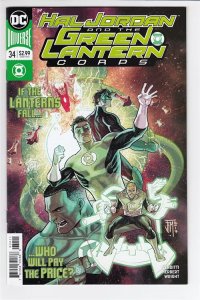 HAL JORDAN AND THE GREEN LANTERN CORPS (2016 DC) #34 CVR A FRANCIS MANAPUL
