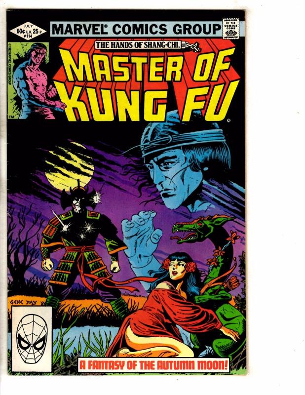 11 Master Of Kung Fu Comic Books #74 111 112 113 114 116 119 120 121 123 124 GJ3