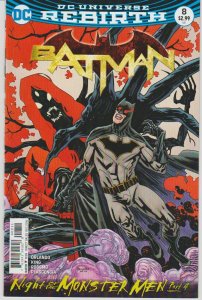 Batman Rebirth # 8 Cover A NM 2016 Series [G7]
