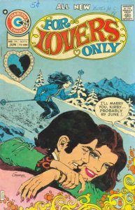 For Lovers Only #79 FN ; Charlton | June 1975 Snow Skiing Romance