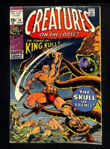 Creatures on the Loose #10 VG/FN 5.0 1st King Kull!