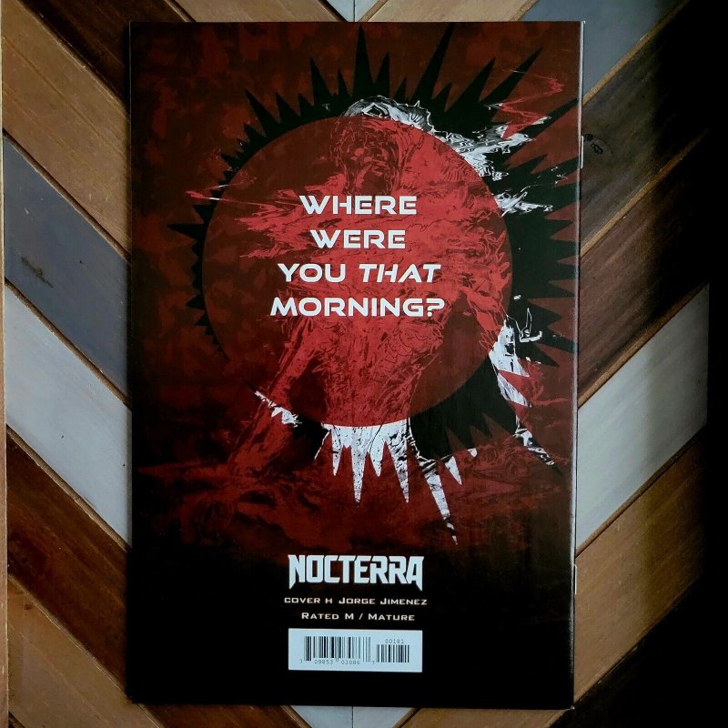 NOCTERRA #1 NM (Image, 2021) 1st issue, Variant cover, Netflix series coming