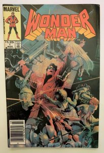 (1986) WONDER MAN #1 One Shot NEWSSTAND VARIANT COVER!