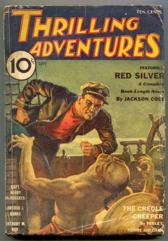 Thrilling Adventures Pulp September 1933- Creole Creeper