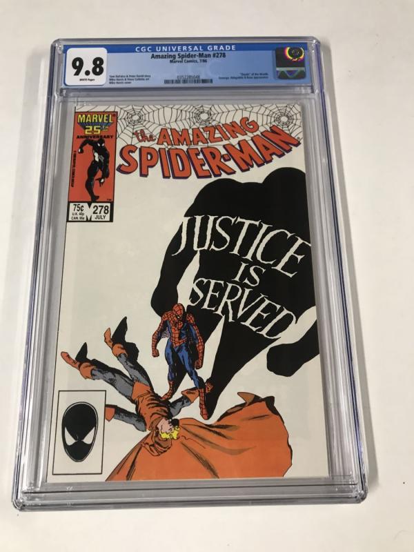 Amazing Spider-Man #278 CGC 9.8