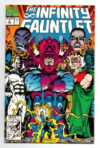 The Infinity Gauntlet #1 2 3 4 5 & 6 Complete Set - 1991 - VF/NM-NM 