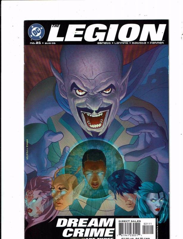 Lot of 5 The Legion DC Comic Book #21 22 23 24 25 KS2