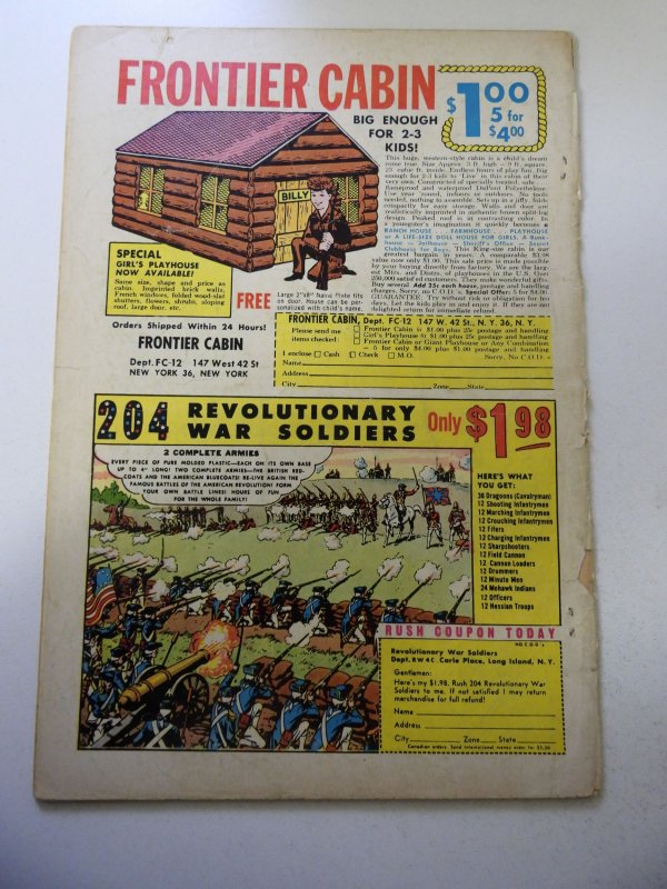 Green Lantern #6 (1961) FR/GD Condition 4 Spine Split, two extra staples