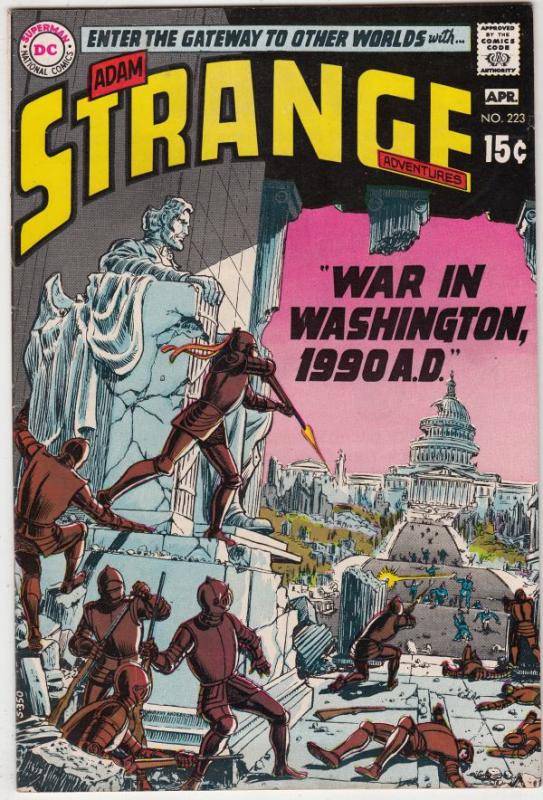 Strange Adventures #223 (Apr-70) NM- High-Grade Adam Strange, Alana