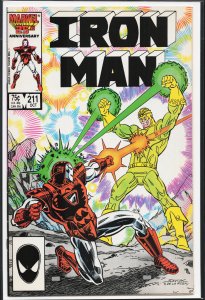 Iron Man #211 (1986) Iron Man