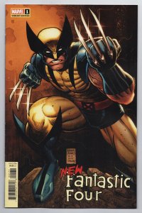 New Fantastic Four #1 Adams Wolverine Variant (Marvel, 2022) NM