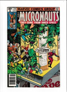 Micronauts #20 (1980) FN+