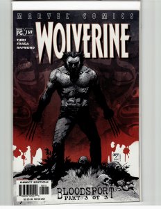 Wolverine #169 (2001) Wolverine