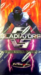 GLADIATORS -  NEW Tempo Trading Cards Factory Sealed Box