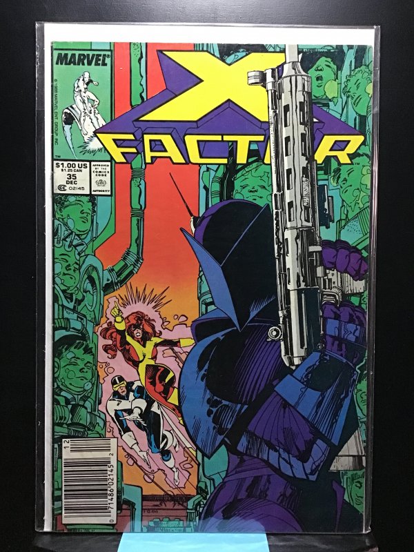 X-Factor #35 Newsstand Edition (1988)