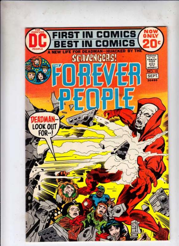 Forever People #10 (Sep-72) NM/NM- High-Grade Big Bear, Beautiful Dreamer, Se...